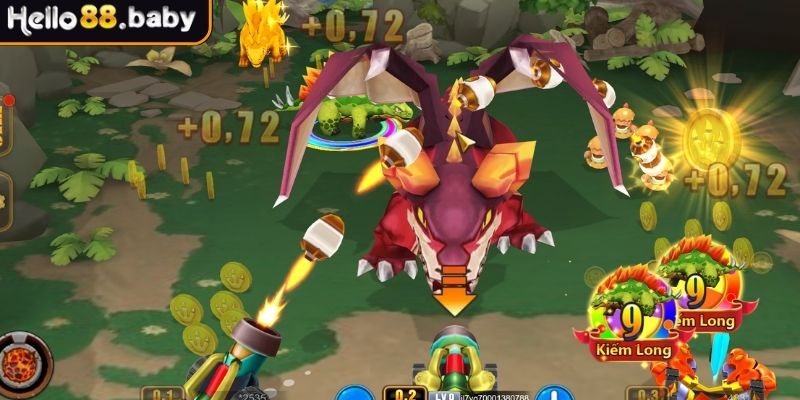 Chuyên Gia Săn Rồng - Trải Nghiệm Game Bắn Cá Tại HELLO88 3 Tận dụng tăng sức mạnh