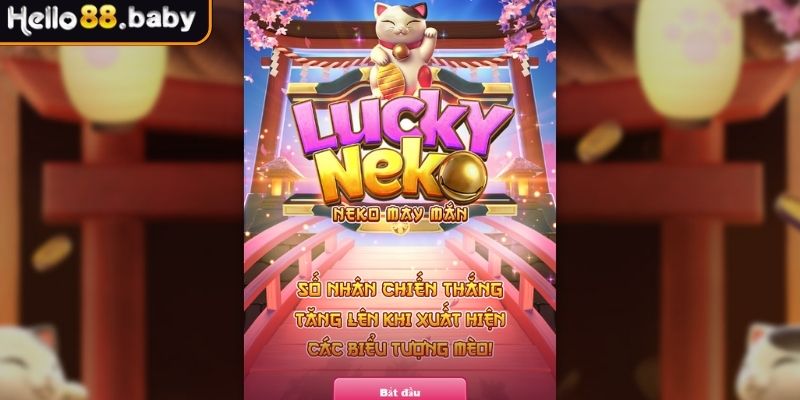 Neko May Mắn - Game Nổ Hũ Phong Cách Nhật Tại HELLO88 1 Giới thiệu game Neko May Mắn HELLO88